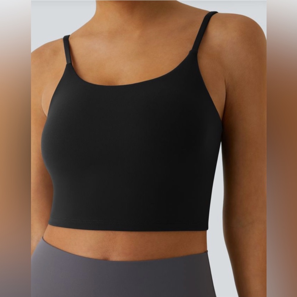 Halara Basic Padded Workout Cropped Tank Top